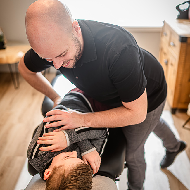 Service chiropratique pour la cavitation.